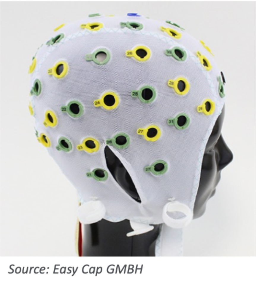 Figure 1: Easy Cap EEG Recording Cap 